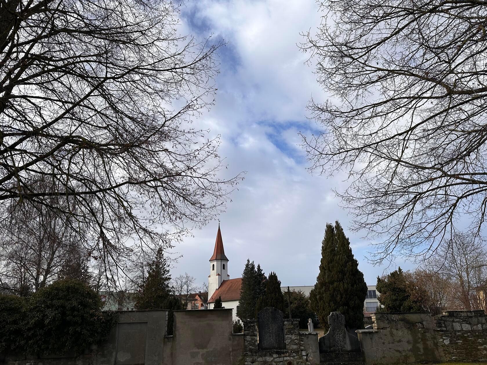 Die Sebastianskirche in Freystadt wurde von unserer Leserin Petra Gaukler fotografiert.