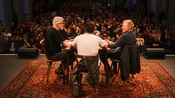 Uli Digmayer, Fadi Keblawi, Sebastian Gloser bei "