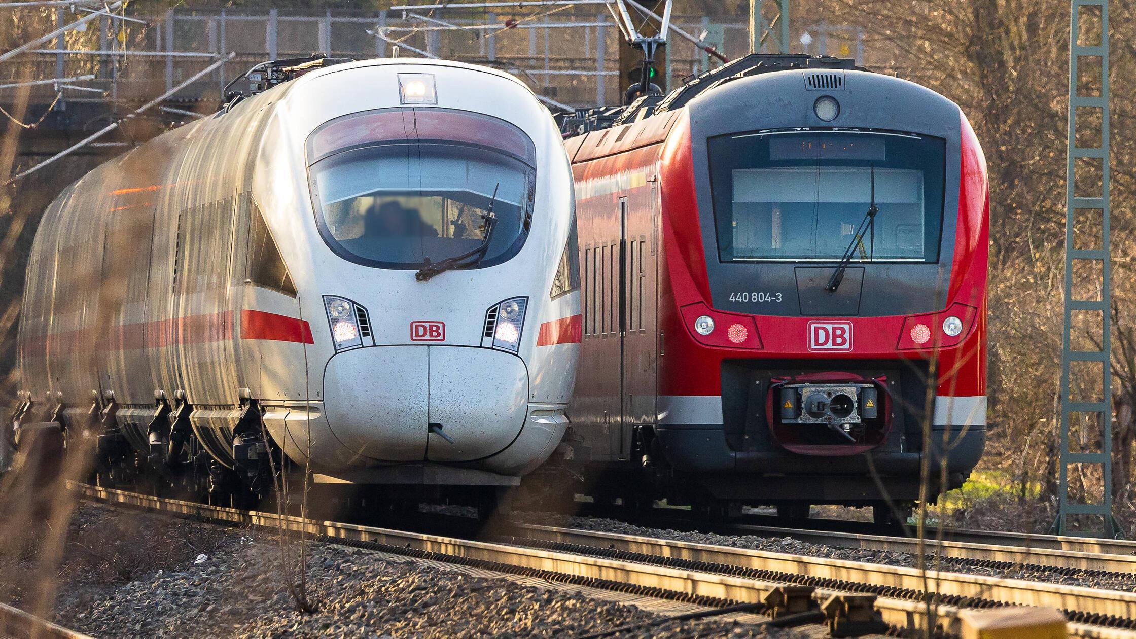 Schienenverkehr in Bayern, Fürth, 07.03.2026 Zugbe