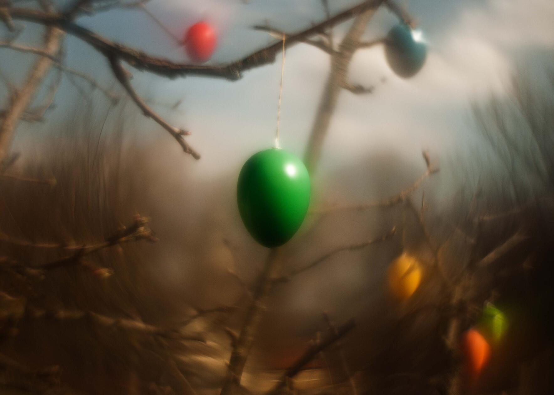 "Osterzeit" hat unser Leser Theo Körner sein Bild genannt, dass er mit einem Vintageobjektiv gemacht hat.