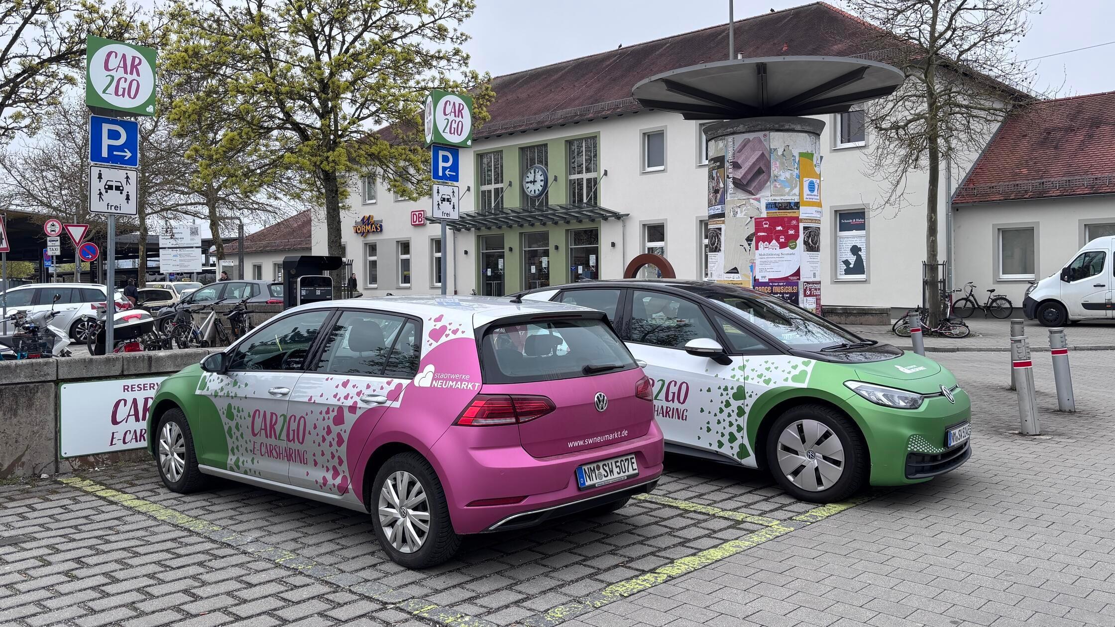 Carsharing-Autos der Stadtwerke Neumarkt 1
