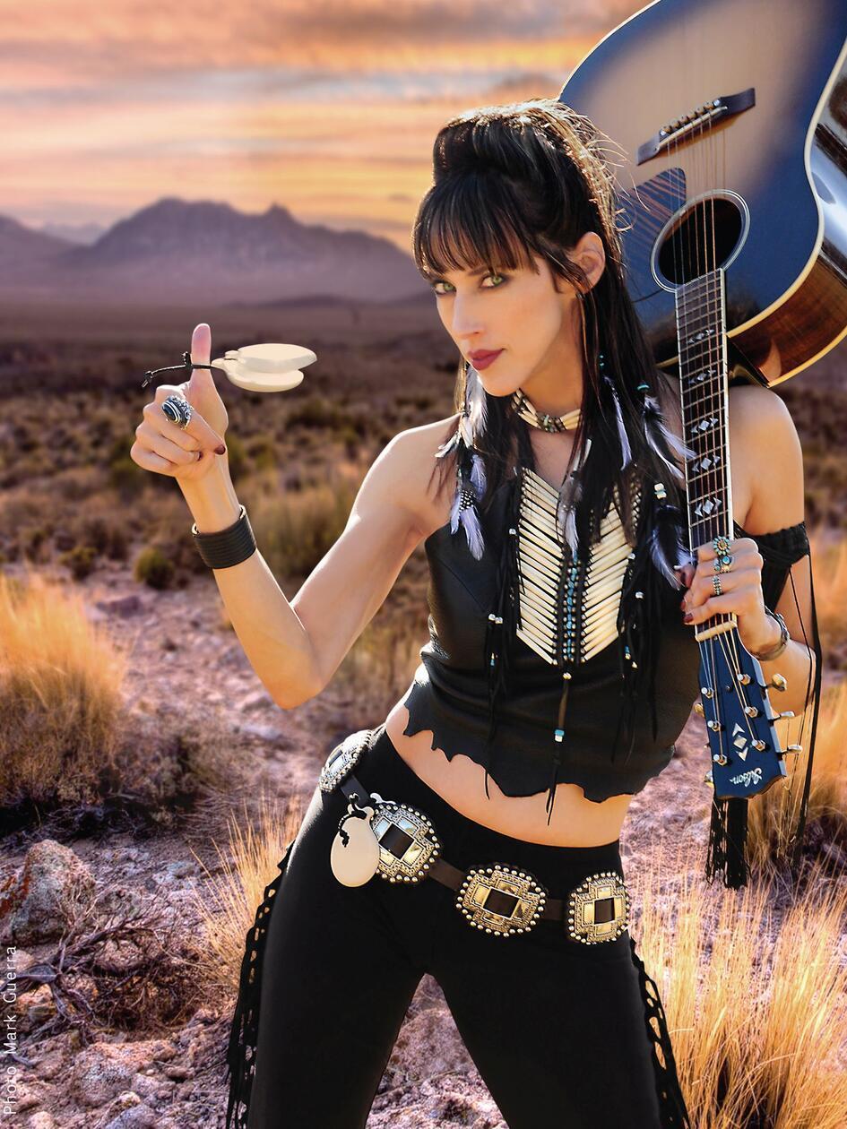 Patricia Vonne aus Austin, Texas, steht für staubigen Desert Rock und Südstaaten Sound. Am Samstag zeigt die Musikerin ihr Können in der Wendelsteiner Jegelscheune. Die Show im Rahmen der "My Heart’s Got A Mind Of It’s Own"-Tour beginnt um 20 Uhr.