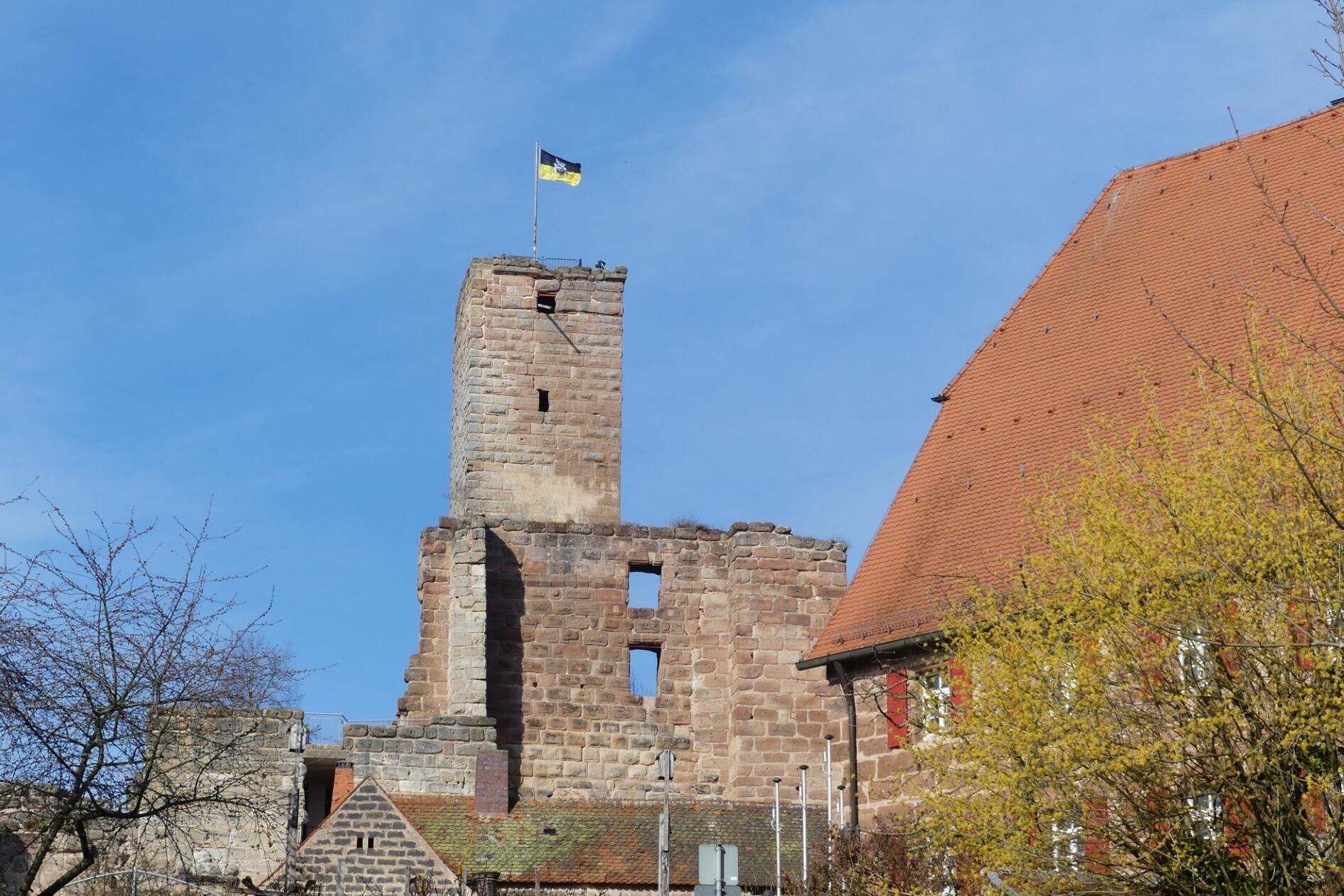 Roth hat sein Schloss, Hilpoltstein seine Burg.