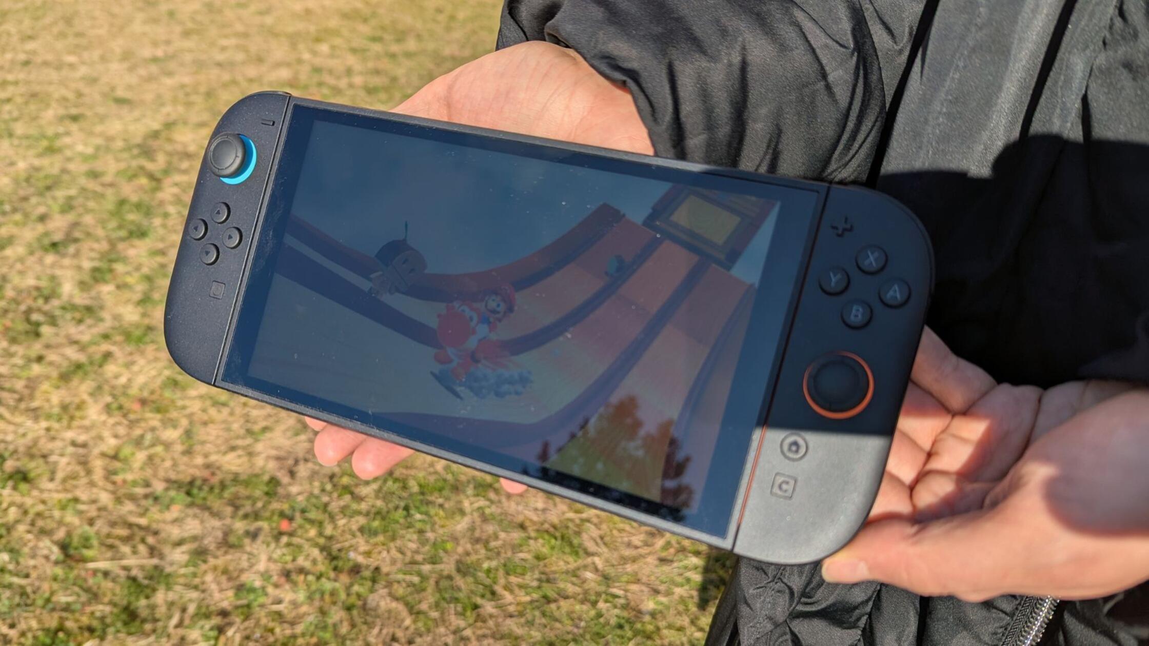 Nintendo Switch 2 Sonne Outdoor