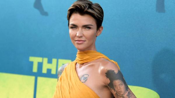 Ruby Rose, australische Schauspielerin, kommt zur
