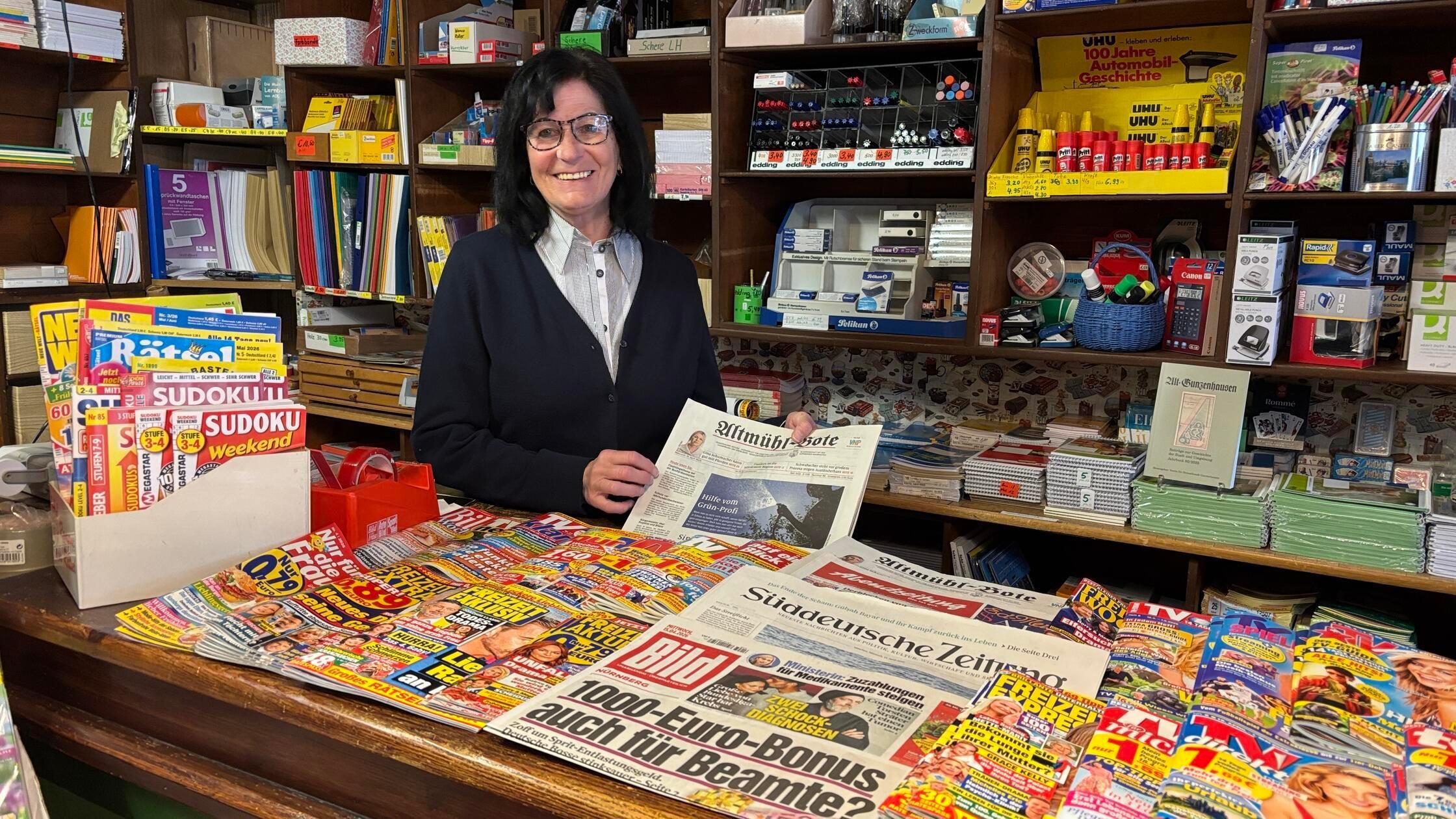 Wally Pfahler, Schreibwaren Pfahler