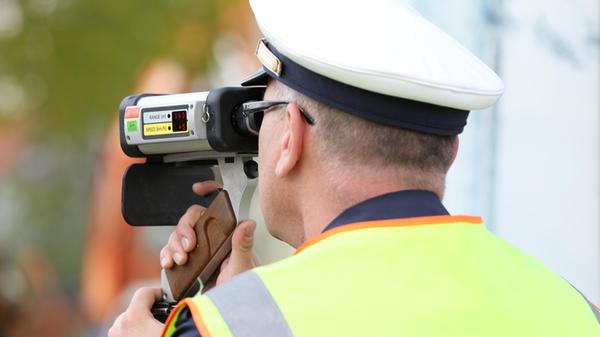 Geschwindigkeitskontrolle in der Oberpfalz