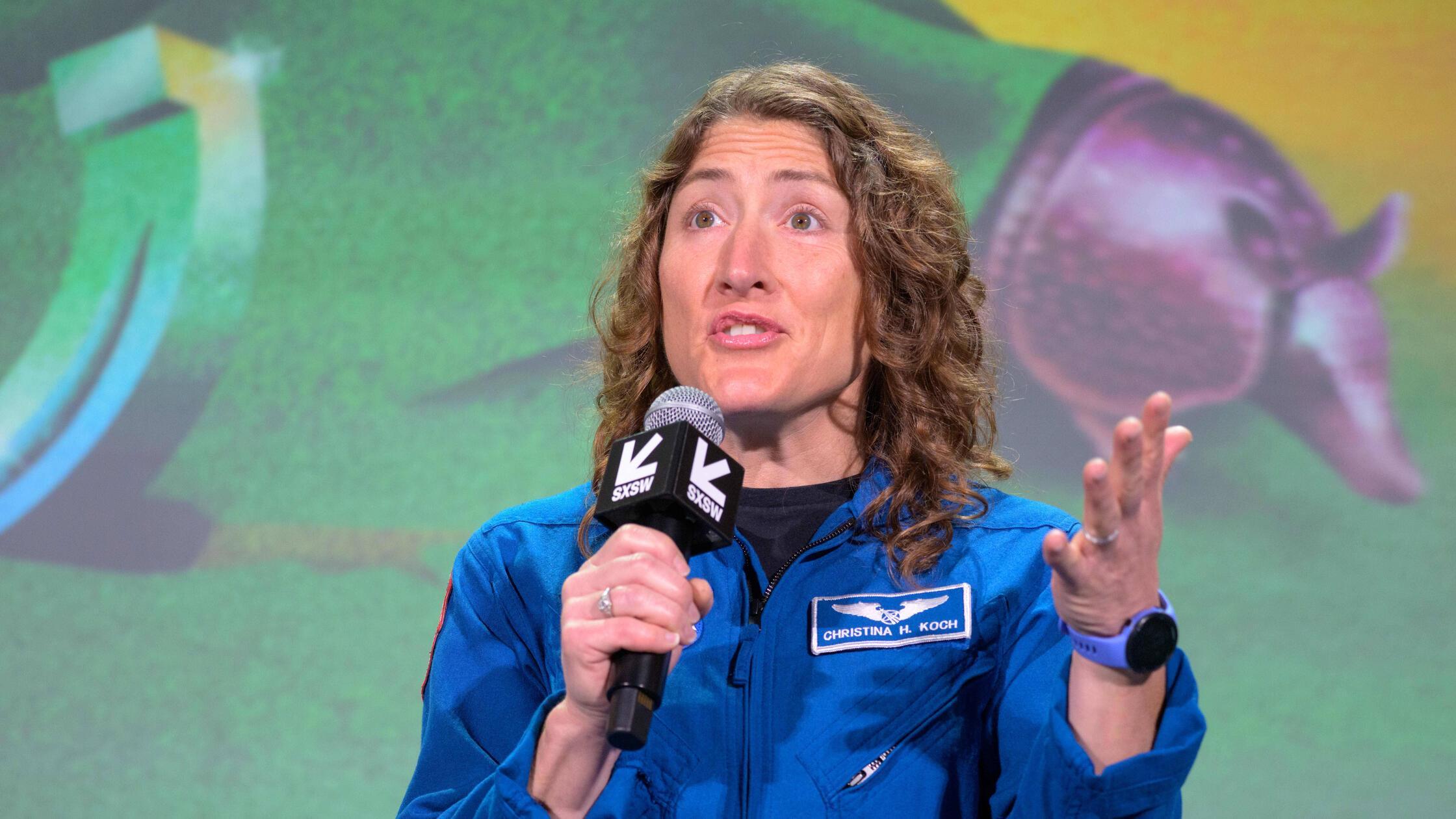 Artemis II Astronaut Christina Koch Discuss Orion 