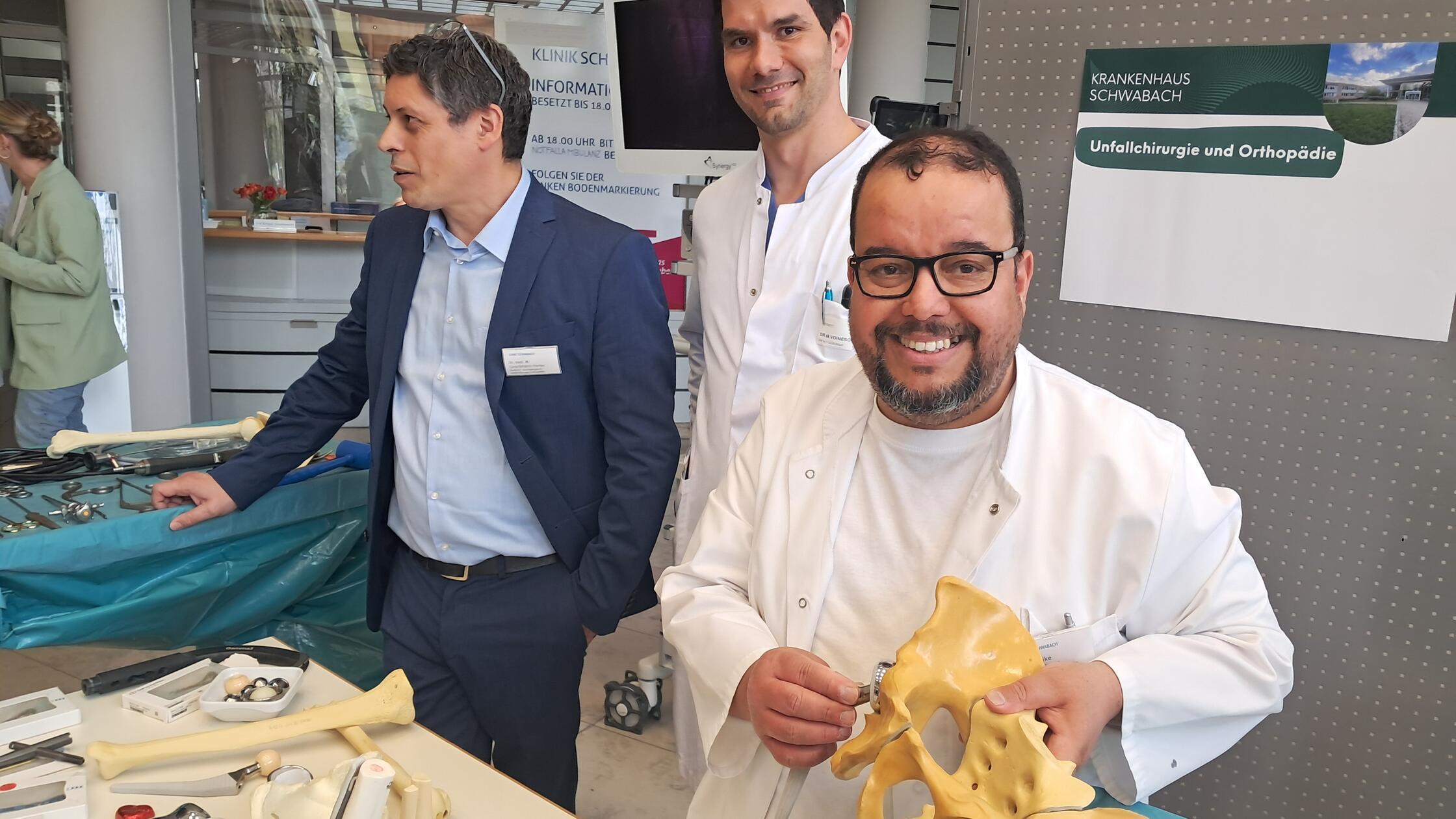 Beim Gesundheitscampus im Schwabacher Krankenhaus 