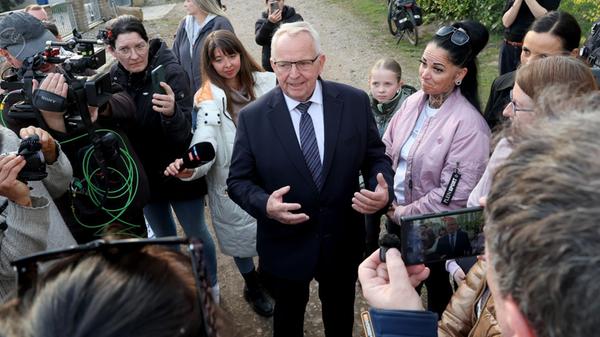 Till Backhaus (SPD), Umweltminister des Landes Mec