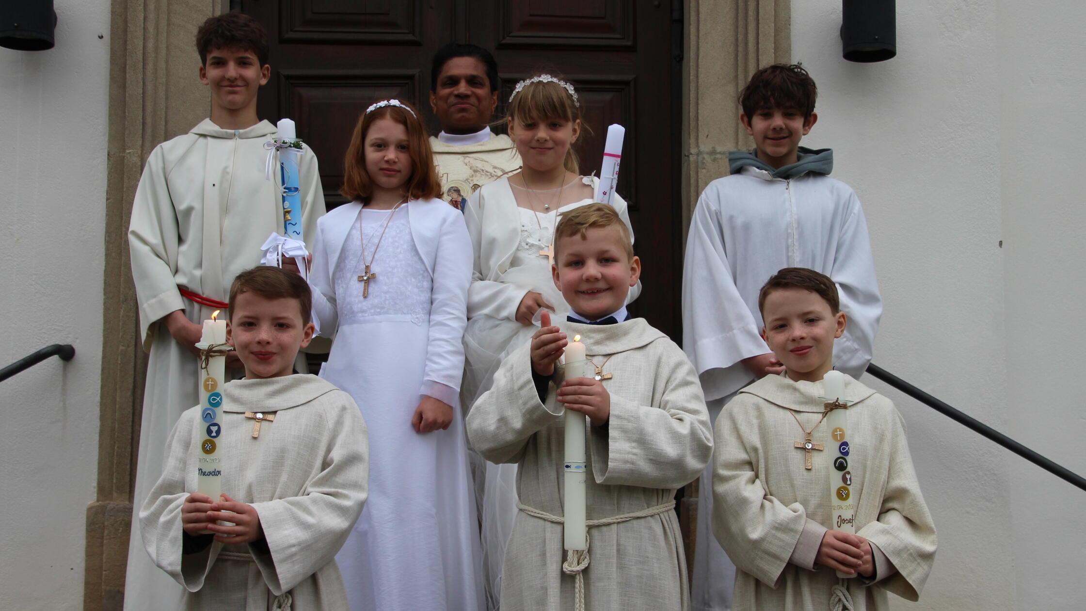 Erstkommunion in Thalmässing.