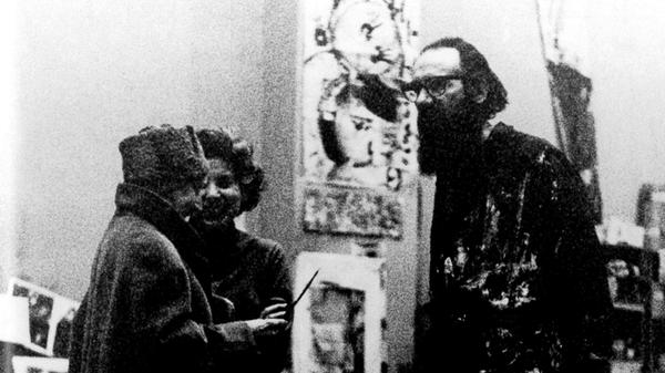 Hannah Höch zusammen mit Annabianca und Emilio Ved