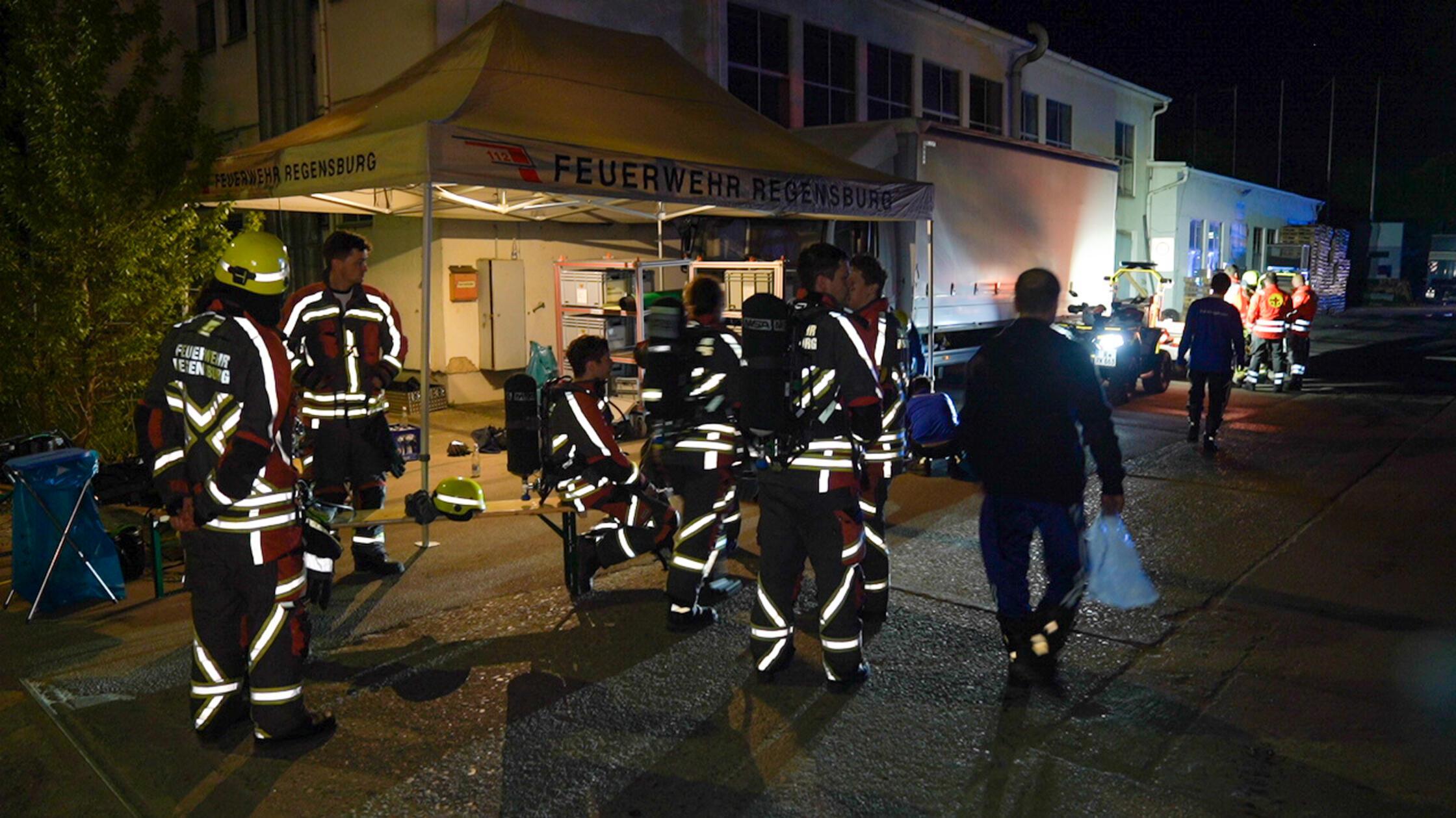 Am Freitagabend (17.04.2026) brach im Regensburger