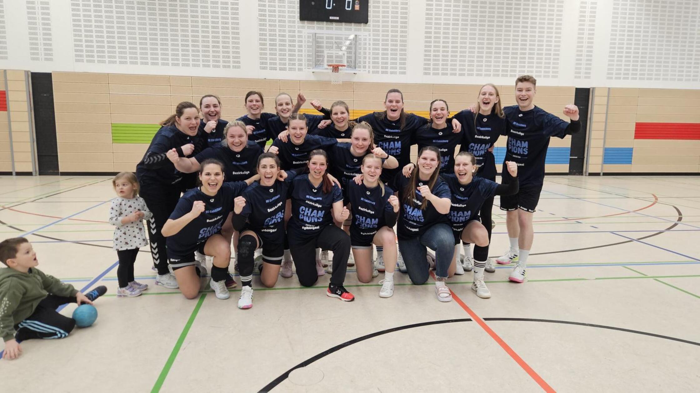 Der HC Cadolzburg nach dem Aufstieg