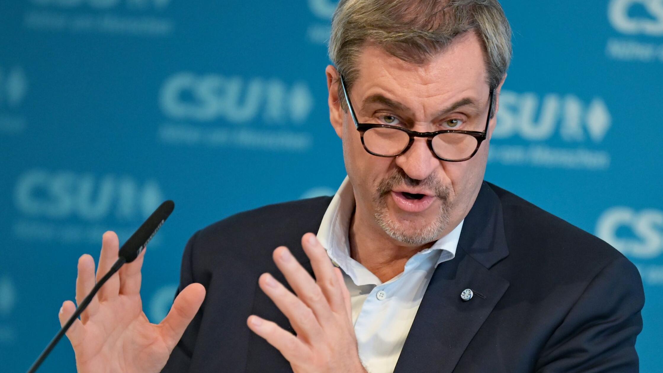 Markus Söder, CSU-Parteivorsitzender und bayerisch