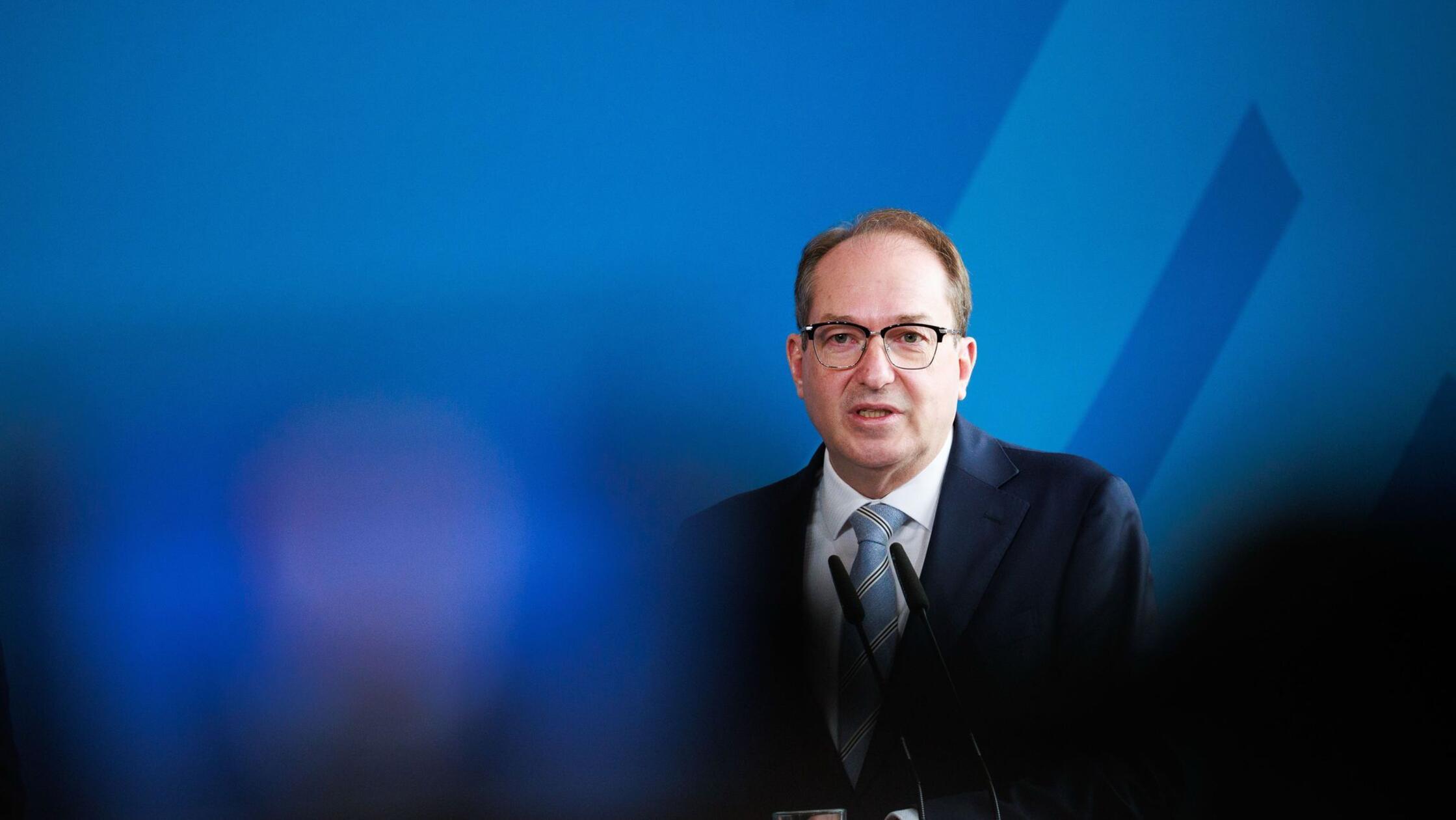 Alexander Dobrindt (CSU), Bundesinnenminister, spr