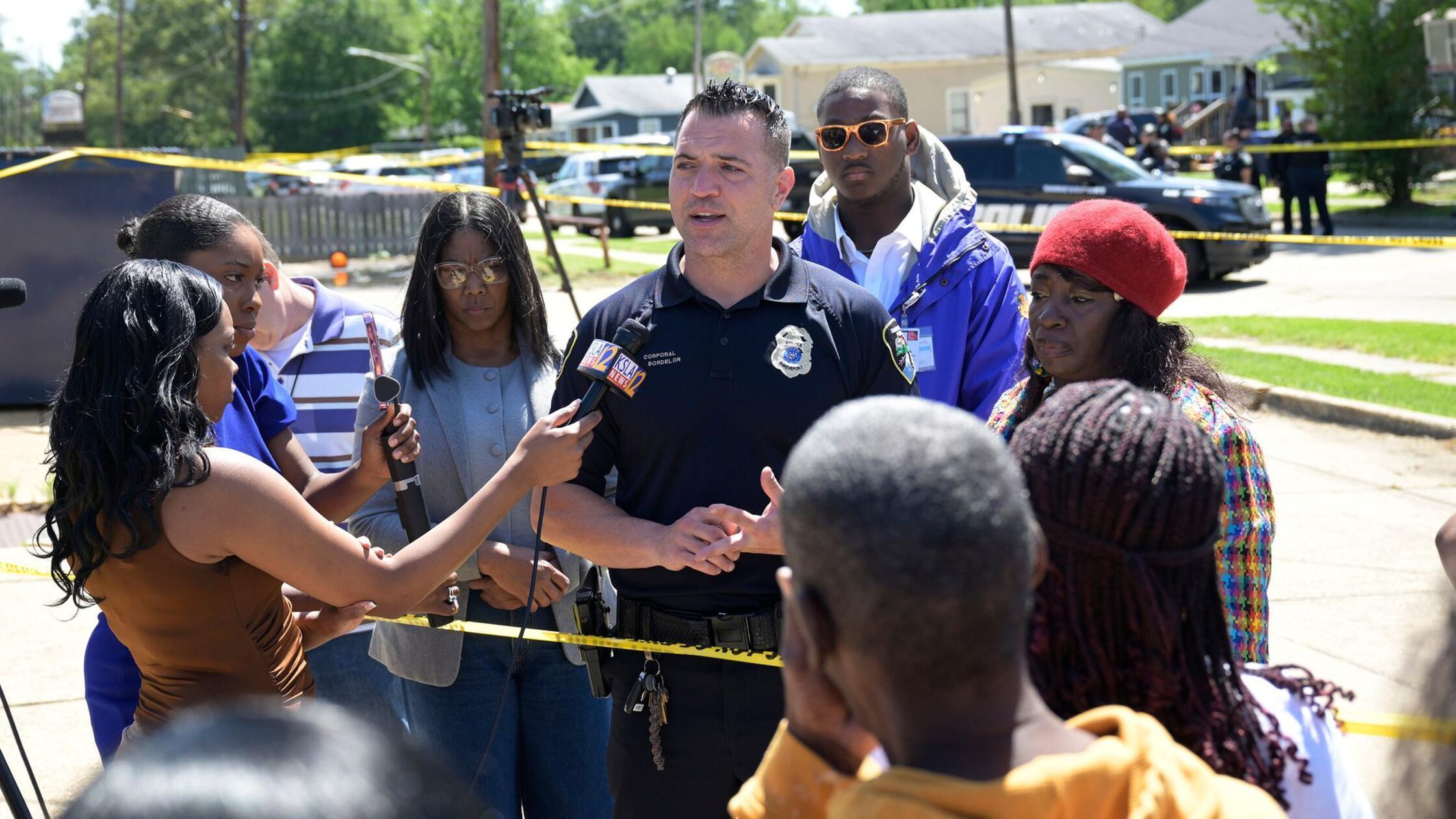 Chris Bordelon, Polizeisprecher von Shreverport, s