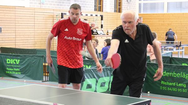 Spielten als Vater-Sohn-Duo beim Deininger Gemeind