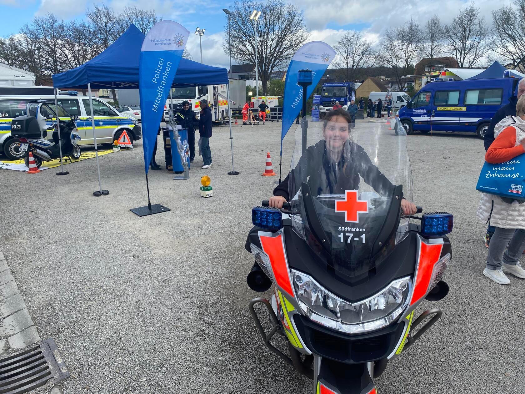 Das BRK Südfranken informierte auf dem Gunzenhäuser Schießwasen bei der Messe „Wir in Altmühlfranken“ über seine Arbeit.