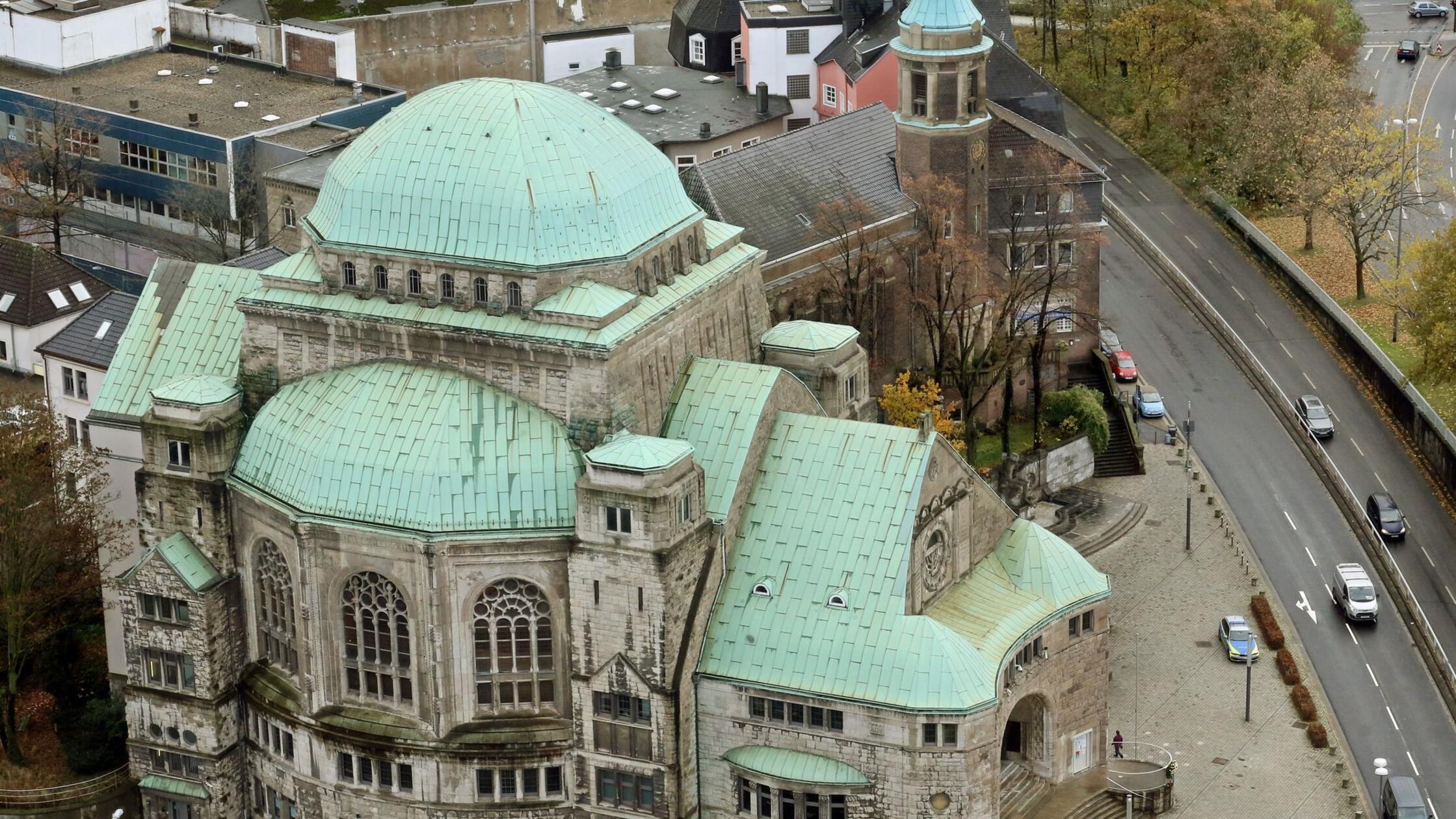 Die «Alte Synagoge» in Essen.  (zu dpa: «Verdächti