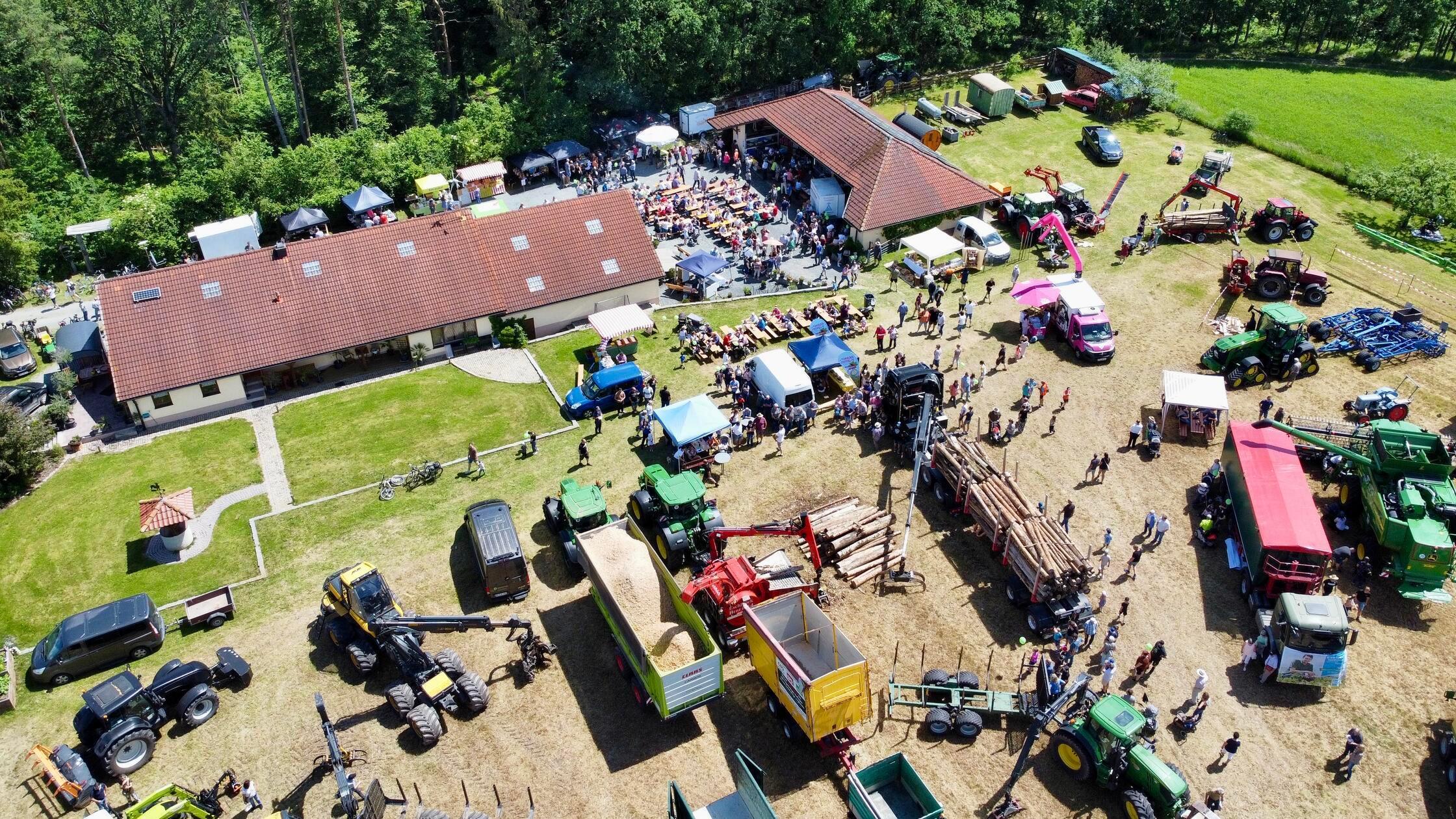Die Holler Ranch mit dem Landwirtschaftsfest 2024.