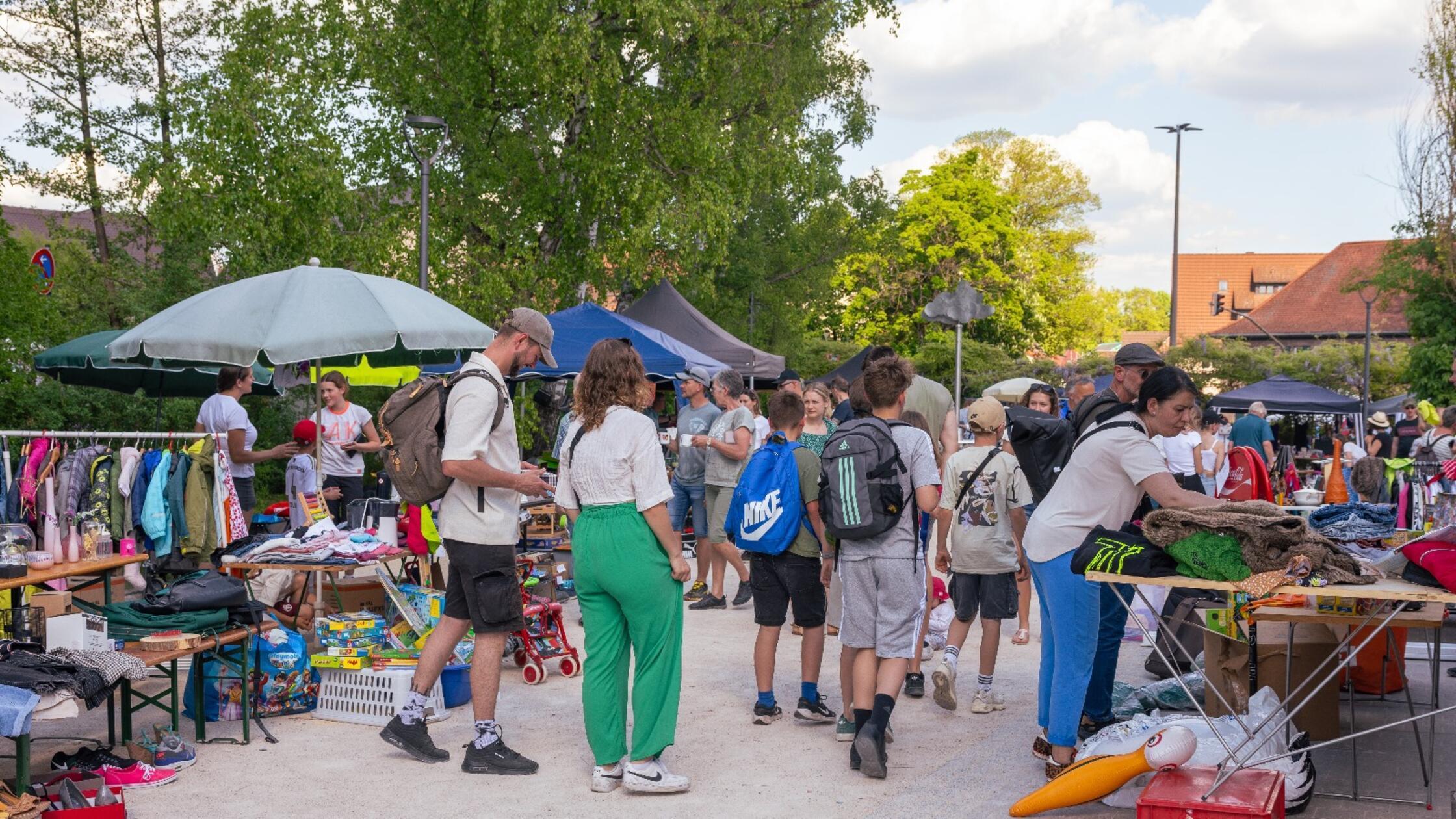 Trödel und Trubel in Wolkersdorf.