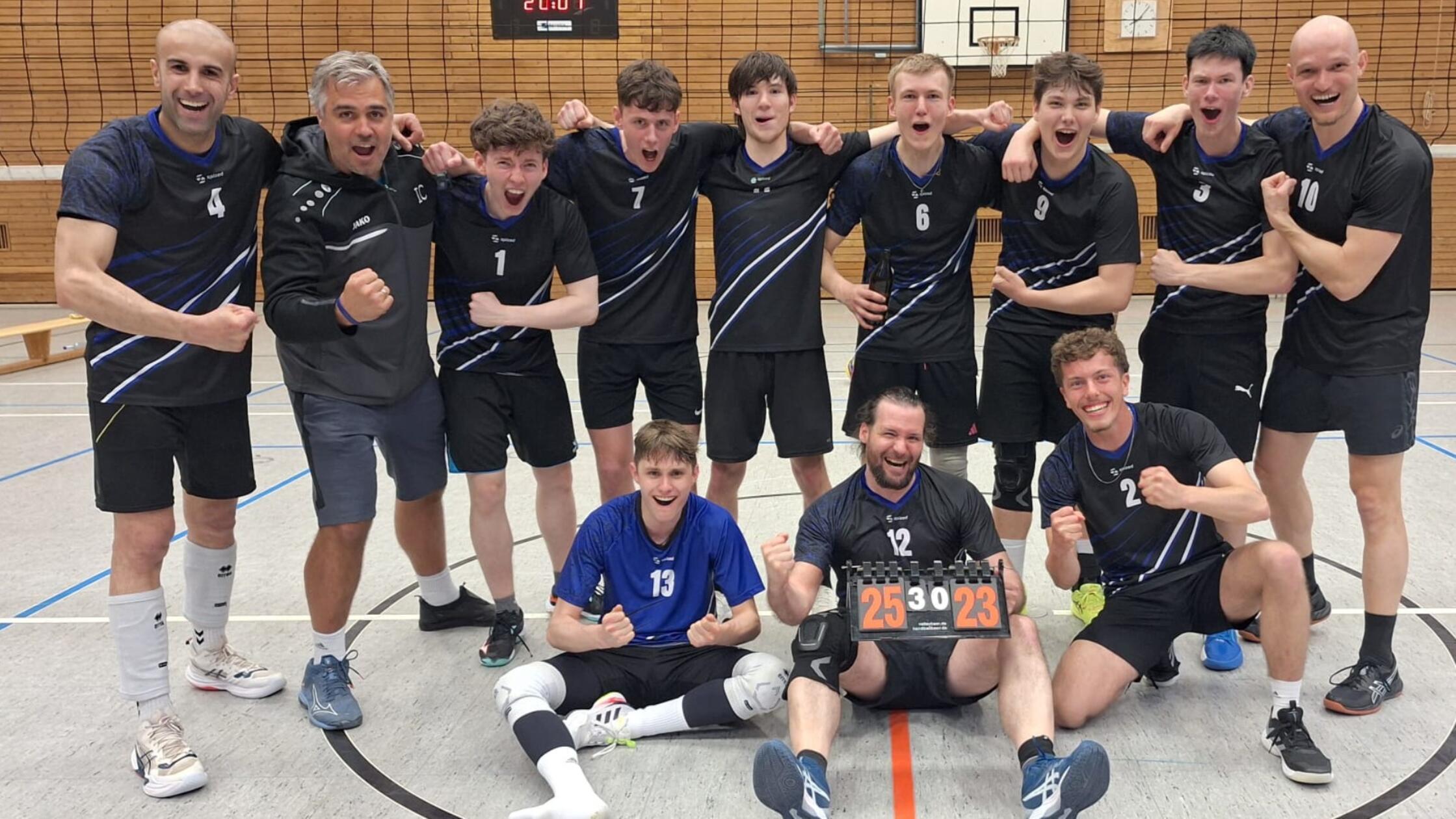 Der Jubel war groß über den Aufstieg