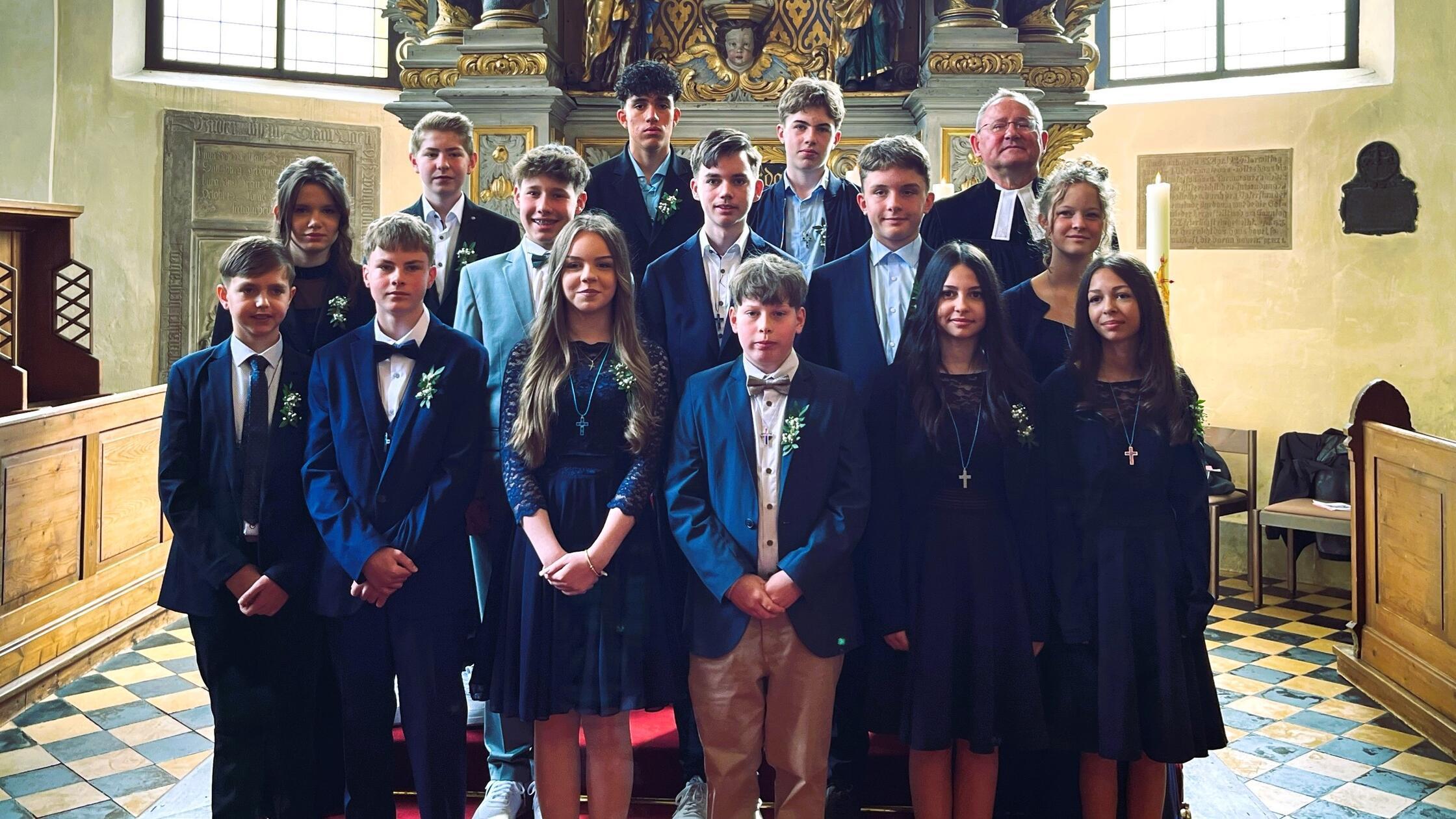 Am Sonntag war in Pyrbaum feierliche Konfirmation.