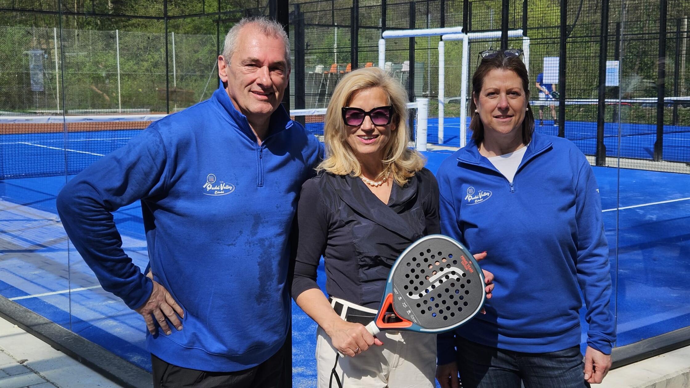Ilse Dölle, Ralf Bögelein und Tiana Zöllner eröffn