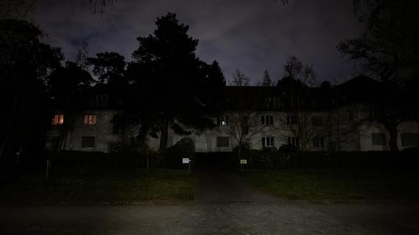 18.04.2026, Berlin: Ein Gebäude im Kirchweg im Ber