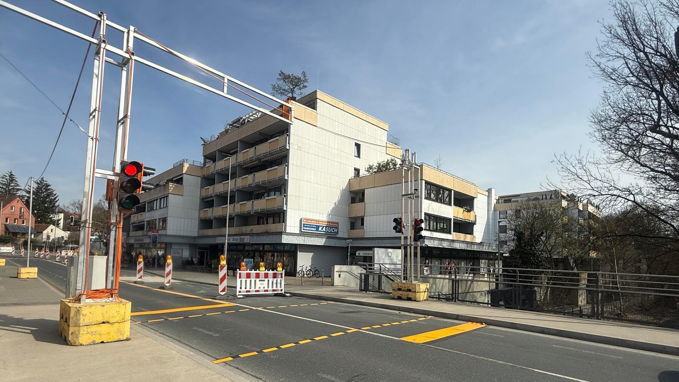 Baustellenampel Nördliche Ringstraße 24. März 26
