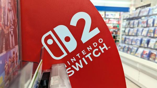 Nintendo Switch 2 Logo Regal Händler