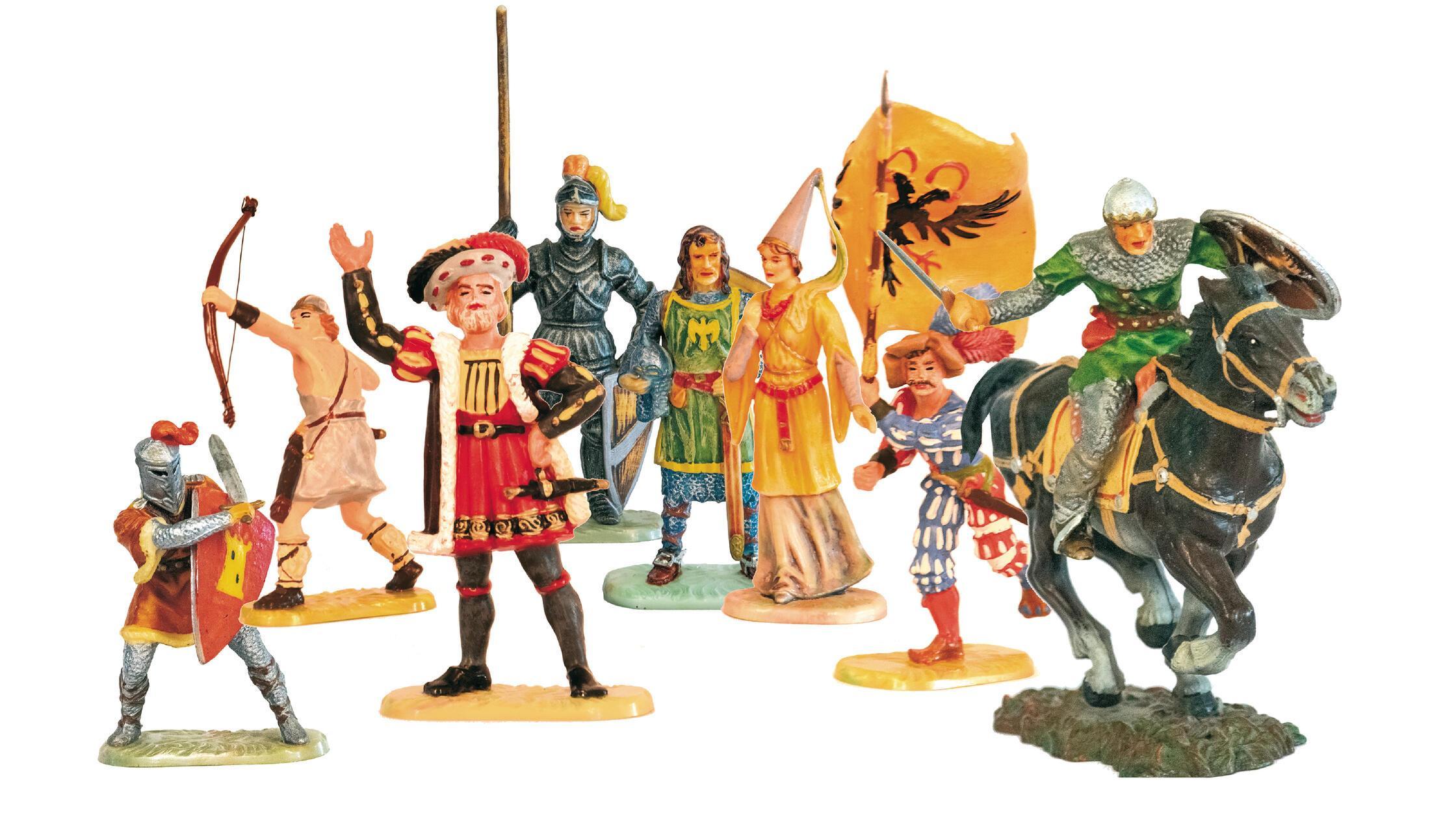 Im Rahmen der Ausstellung "Römer, Ritter, Rätselsp
