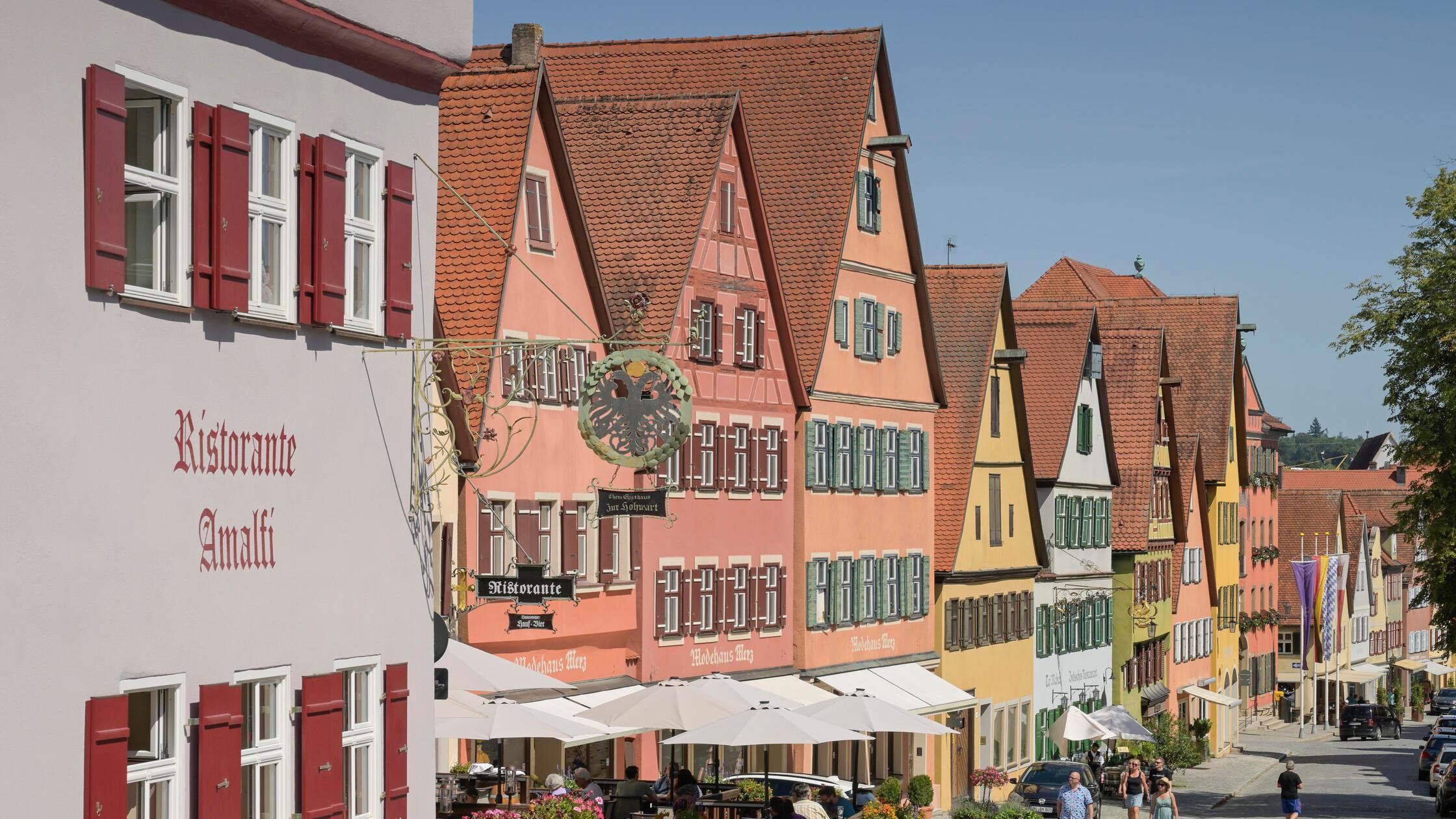 Altbauten, Segringer Straße, Altstadt, Dinkelsbühl