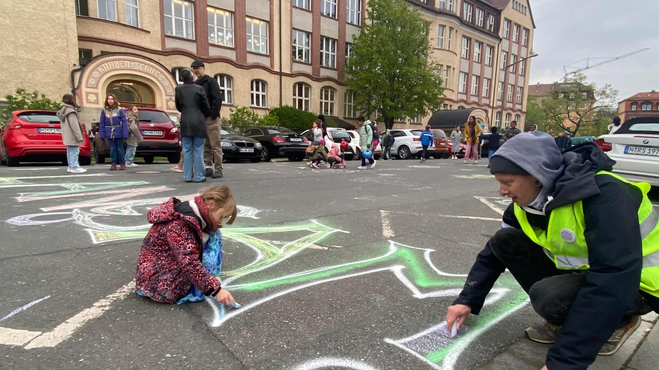 Aktionswoche Schulstraße Scharrer-Grundschule