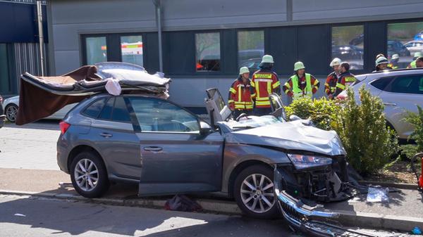 Bei einem schweren Verkehrsunfall in Nabburg (Lkr.
