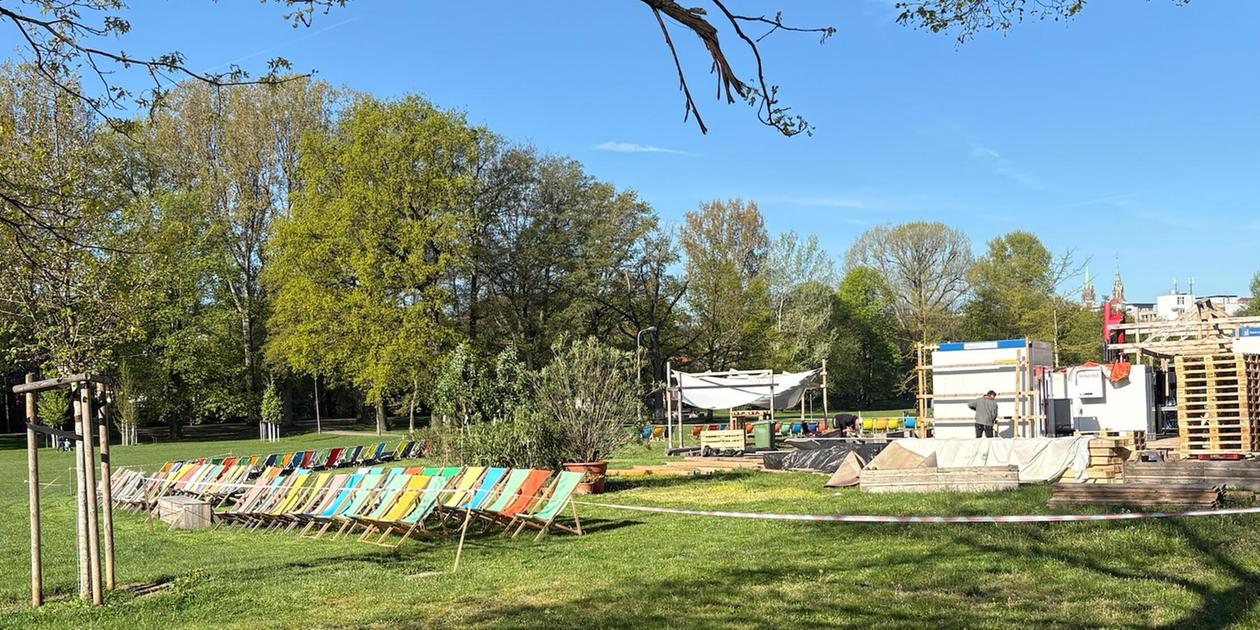 The deck chairs are ready: Nuremberg beer garden at Wöhrder Wiese opens ...