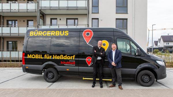 V. l. n. r. Hermann Ruttmann und Axel Gotthardt.