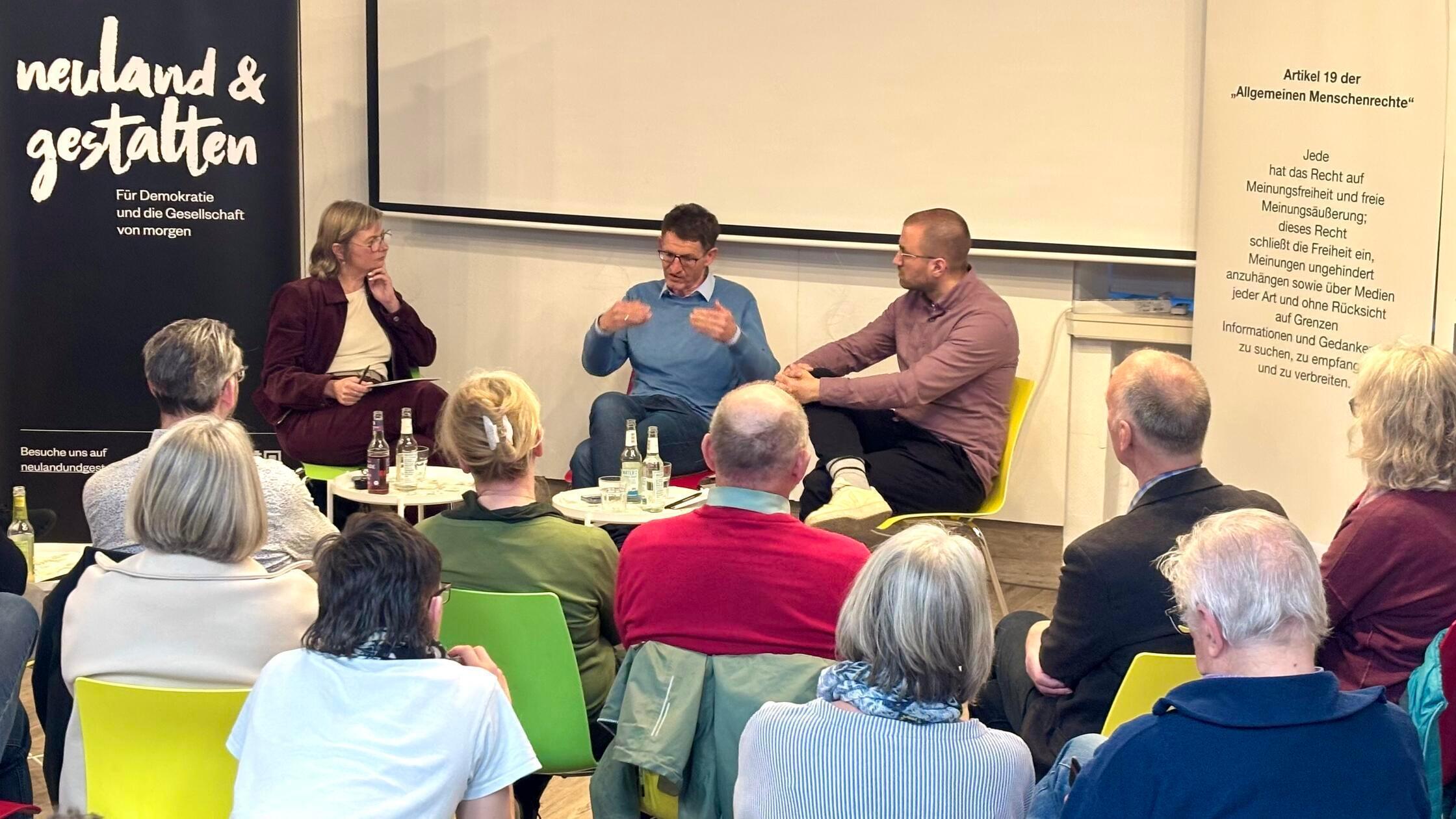 Bürgerstiftung Demokratie Diskussion