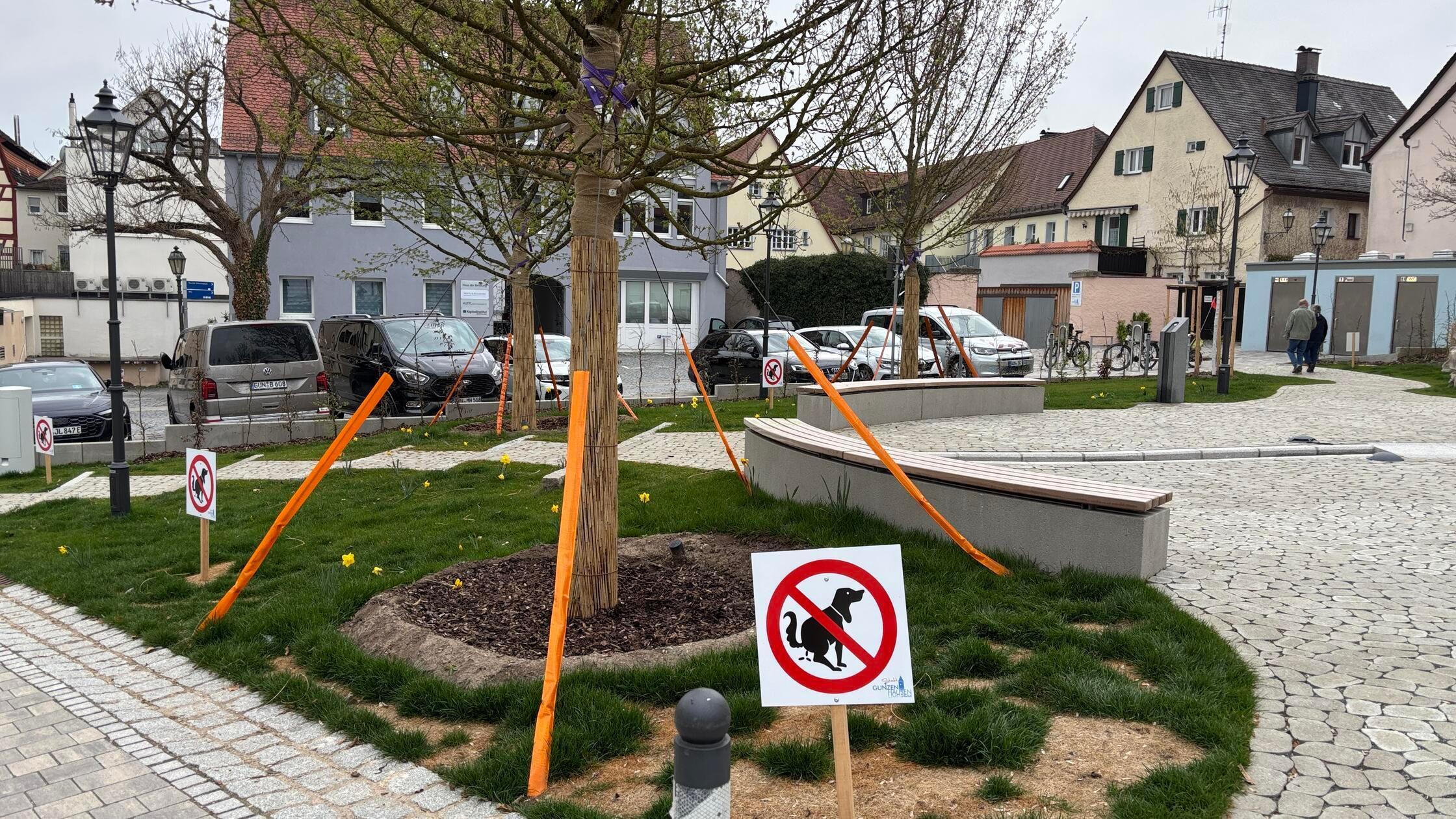 Klimaplatz Schilder Hundekot Verboten