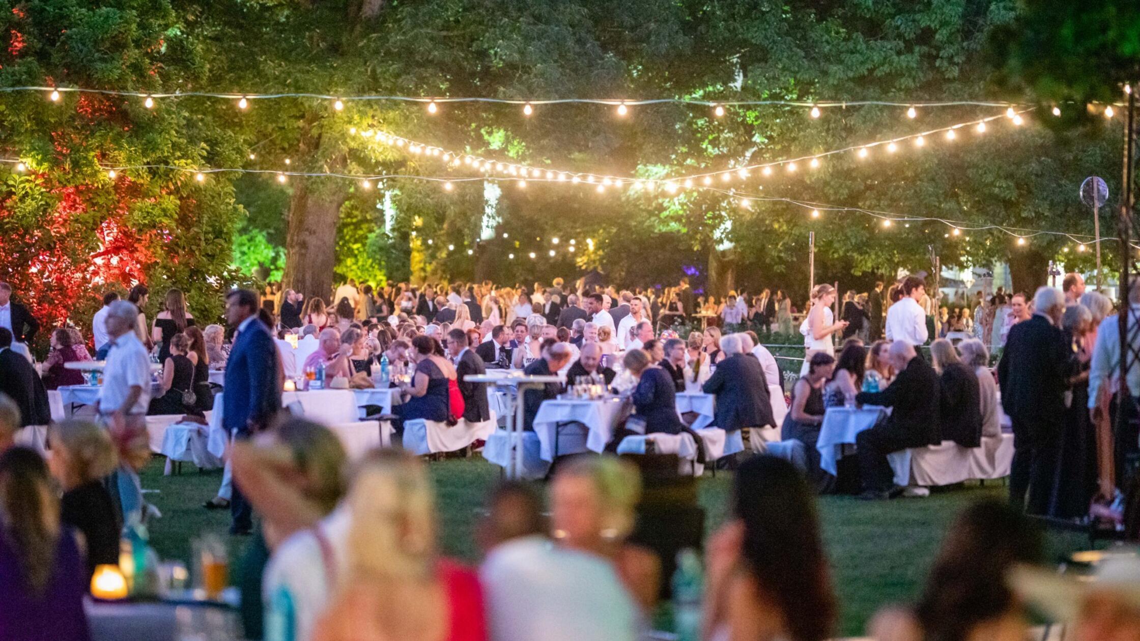 Das Schlossgartenfest Erlangen.
