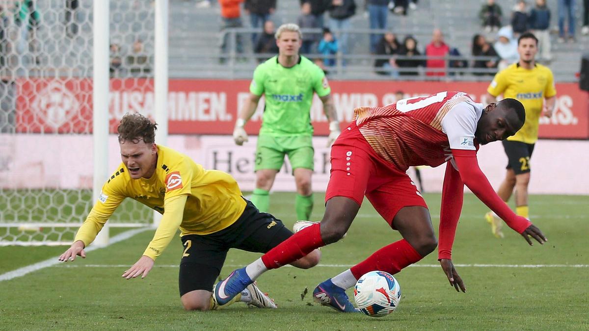Zweikampf in der Regionalliga