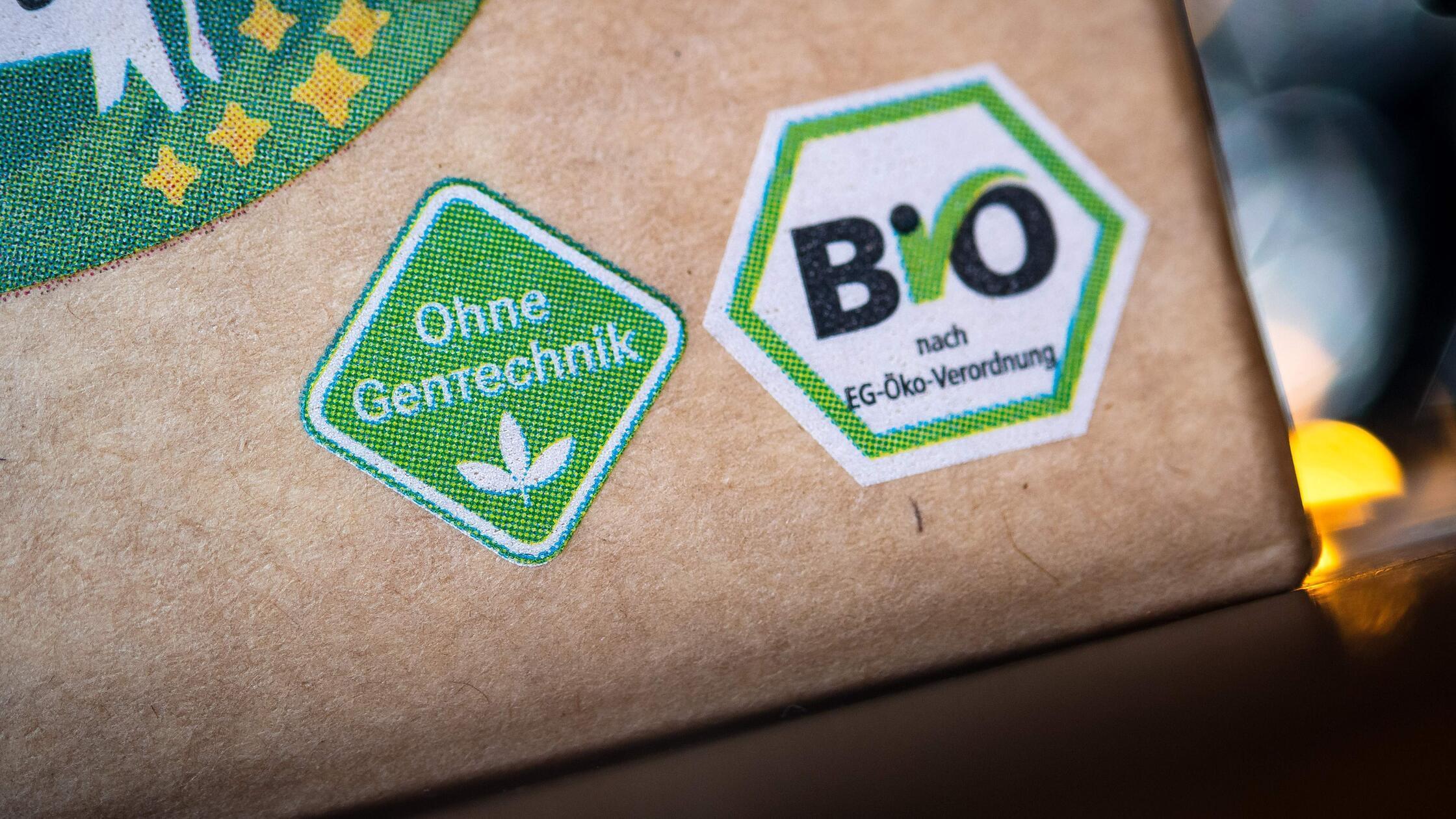 ARCHIV - 04.10.2022, Bremen: Das Logo «Ohne Gentec