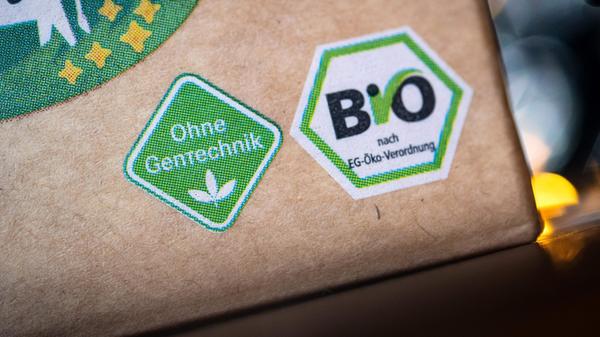 ARCHIV - 04.10.2022, Bremen: Das Logo «Ohne Gentec