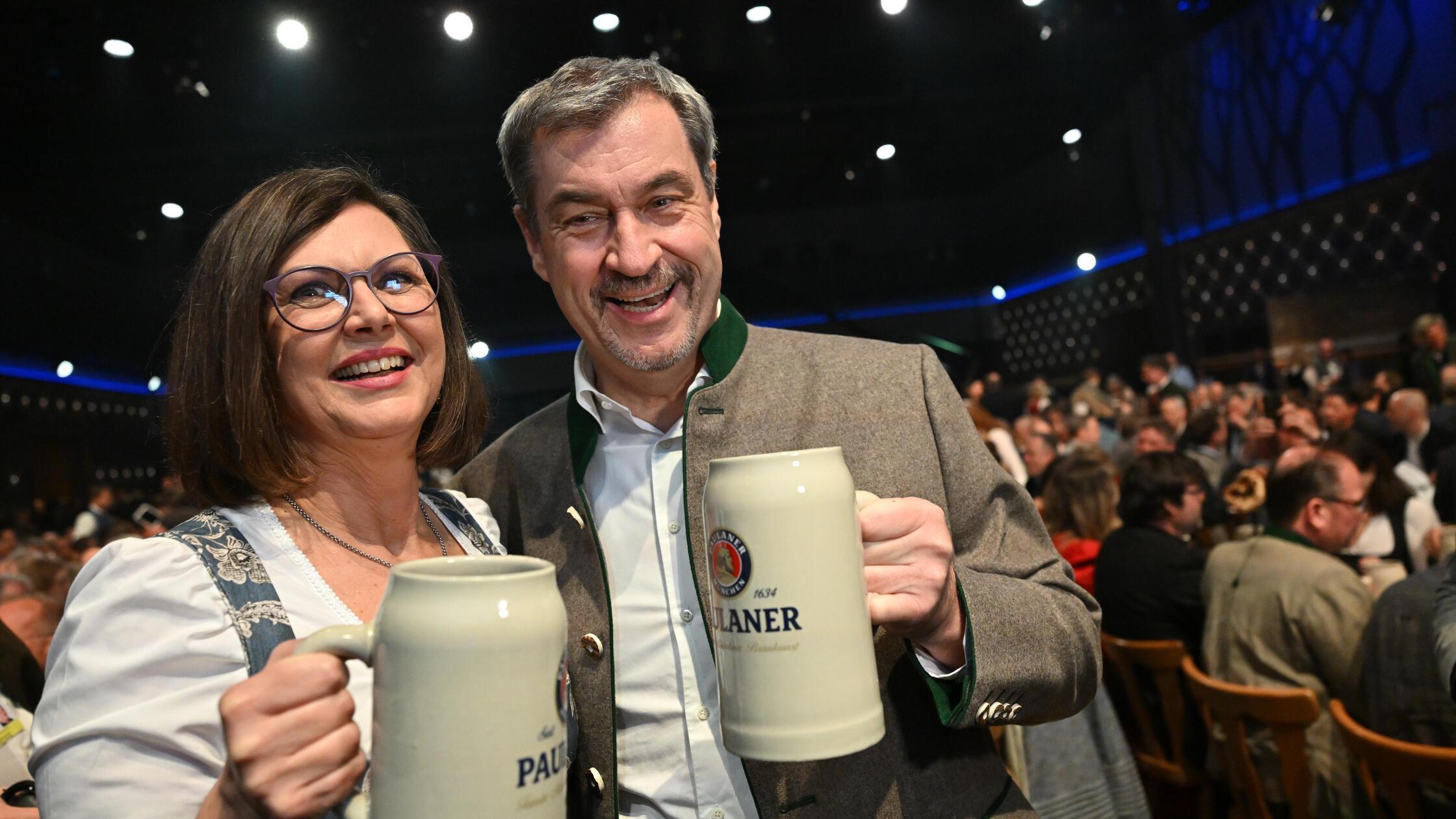 Ilse Aigner und Markus Söder