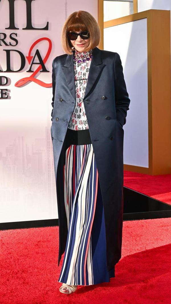 Anna Wintour selbst besuchte die Weltpremiere von "The Devil Wears Prada 2" in New York.