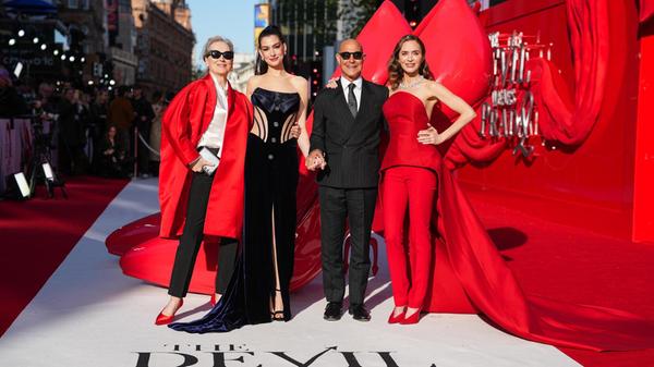 Die Hauptdarsteller bei der Europa-Premiere in London.