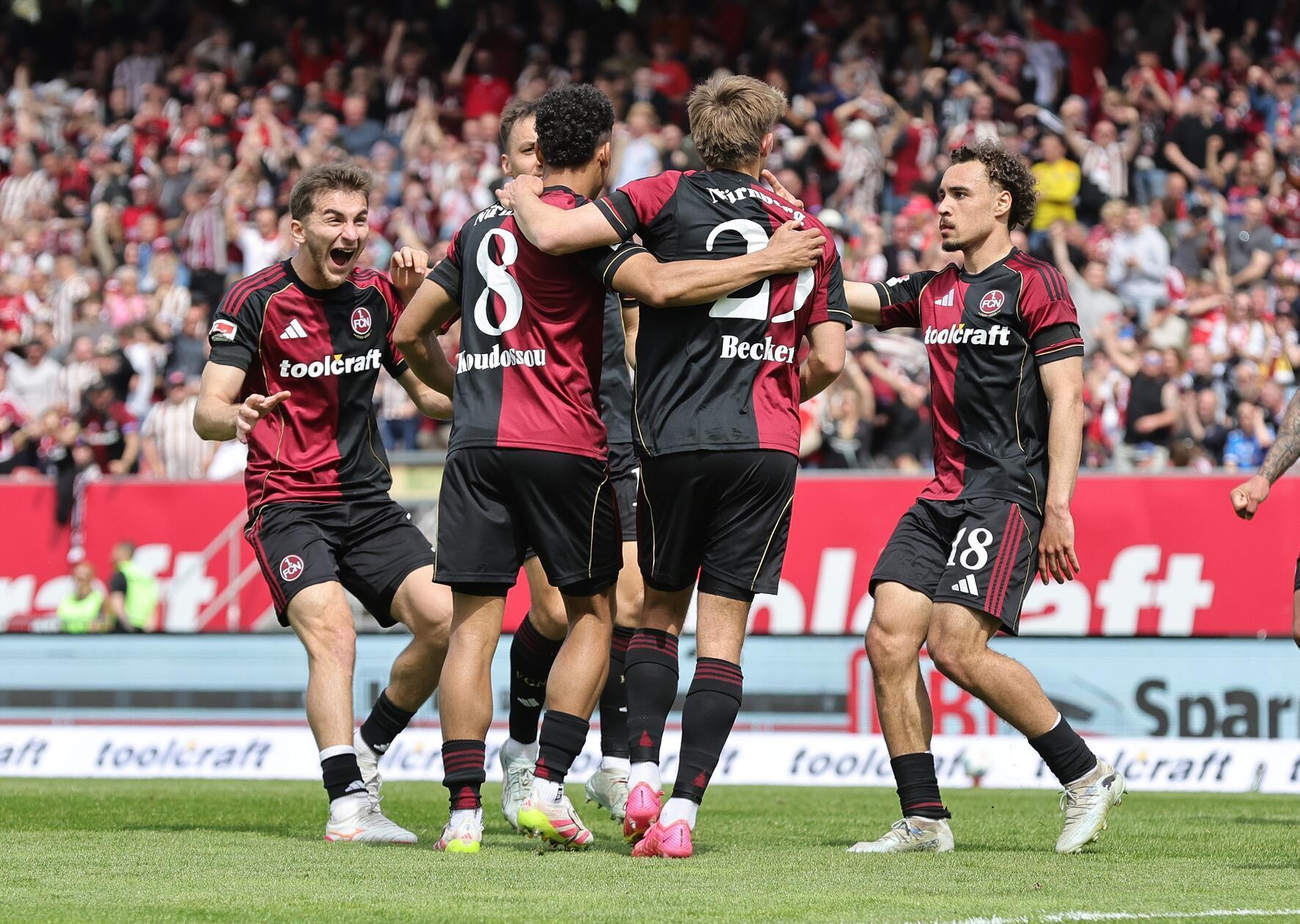 Die knappe Führung gegen einen bis dato harmlosen FCM nahmen die Franken mit in Halbzeit zwei.