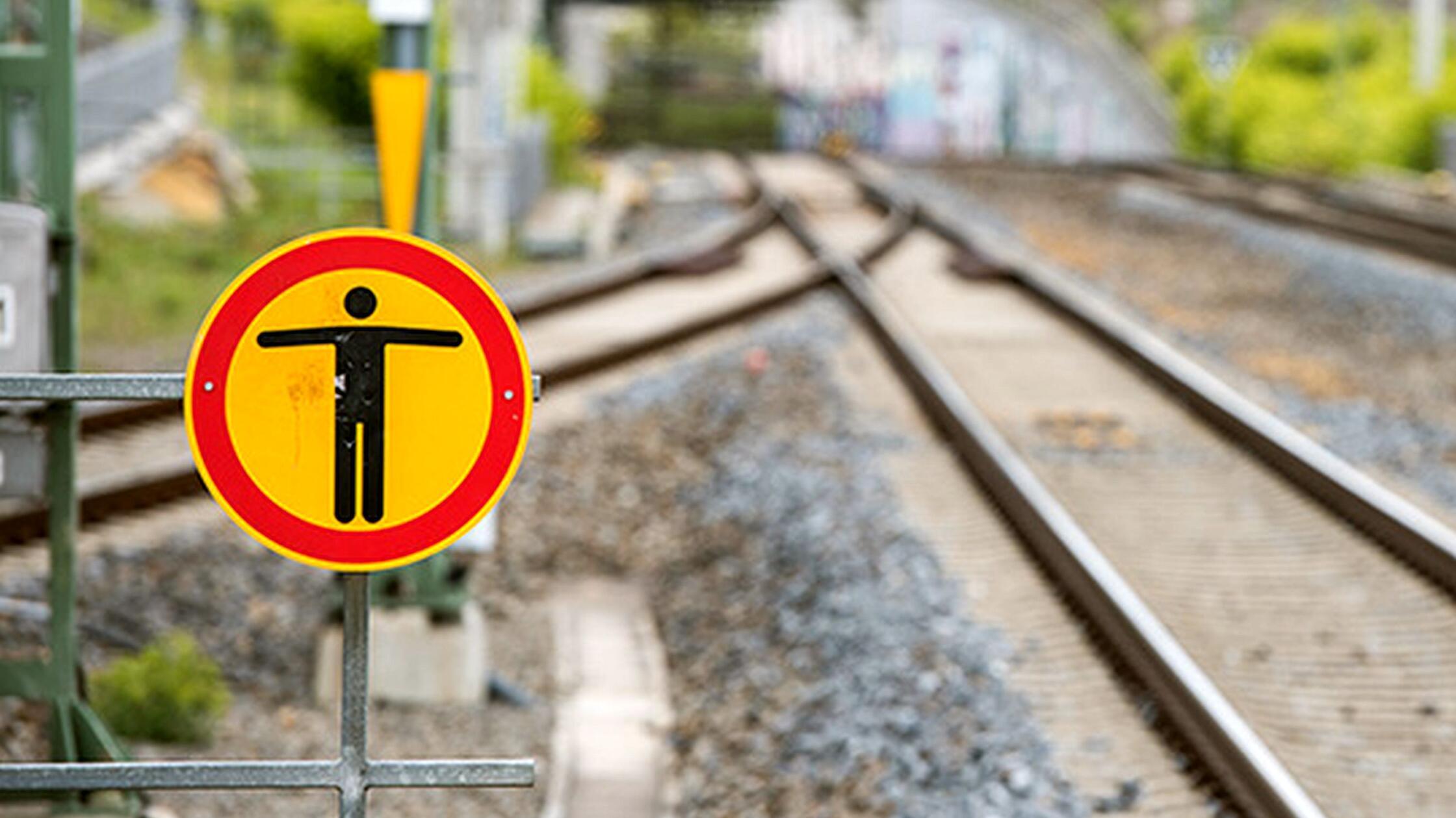 Symbolfoto Bundespolizei Gleisanlagen