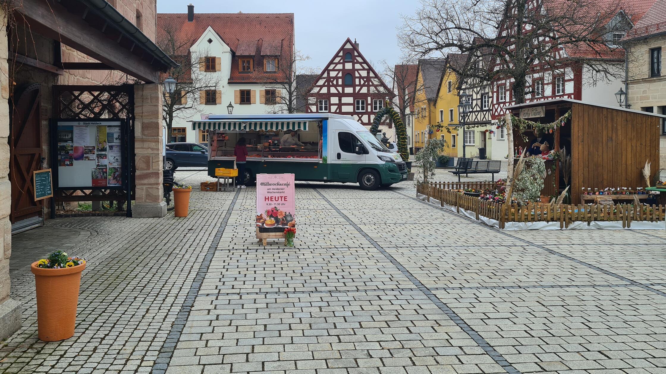 Bauernmarkt Heideck Metzgereimobil Büchenbach